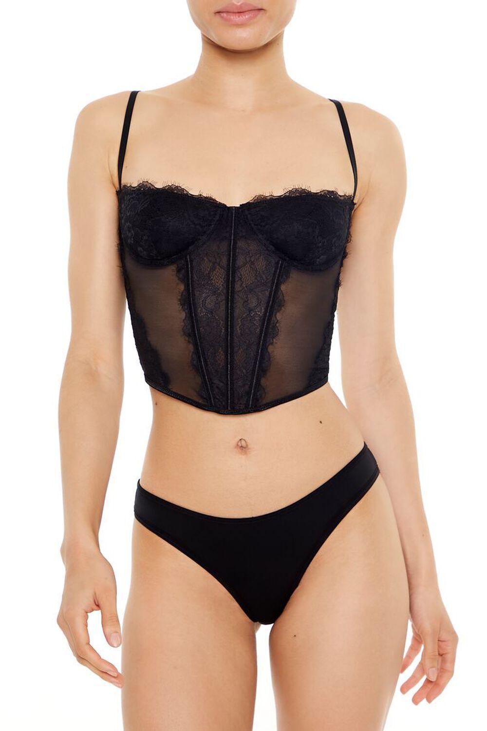 Lace Corset Lingerie Cami | Forever 21 Product Image