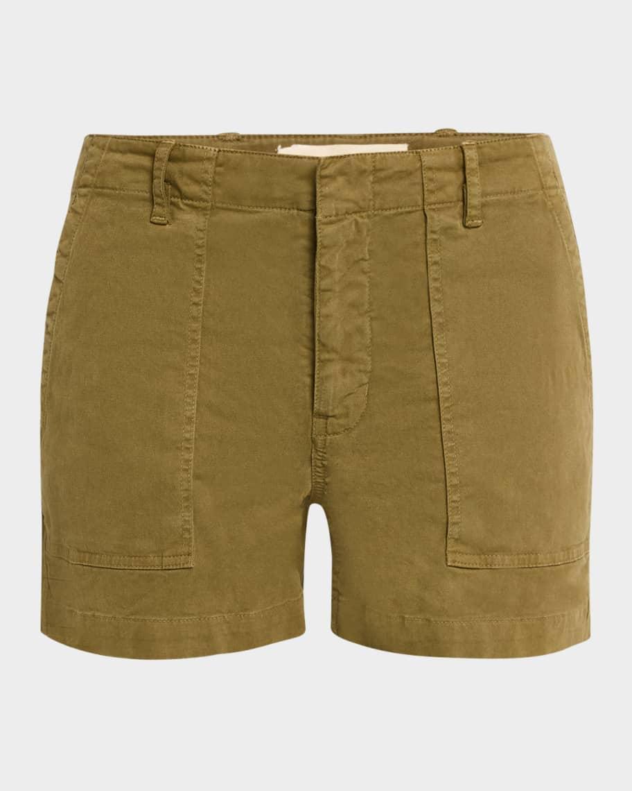 Utility Cotton Gabardine Shorts product image