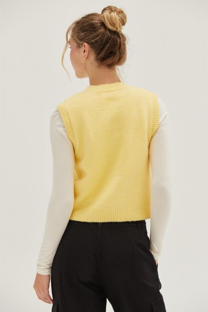 Sleeveless Sweater Tank Product Image