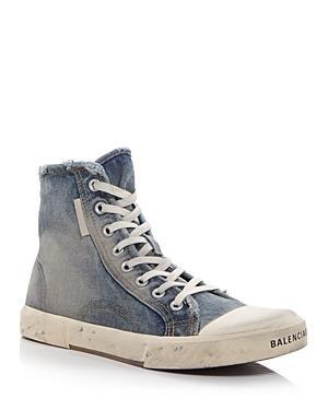 Balenciaga Paris Denim High Top Sneaker Product Image