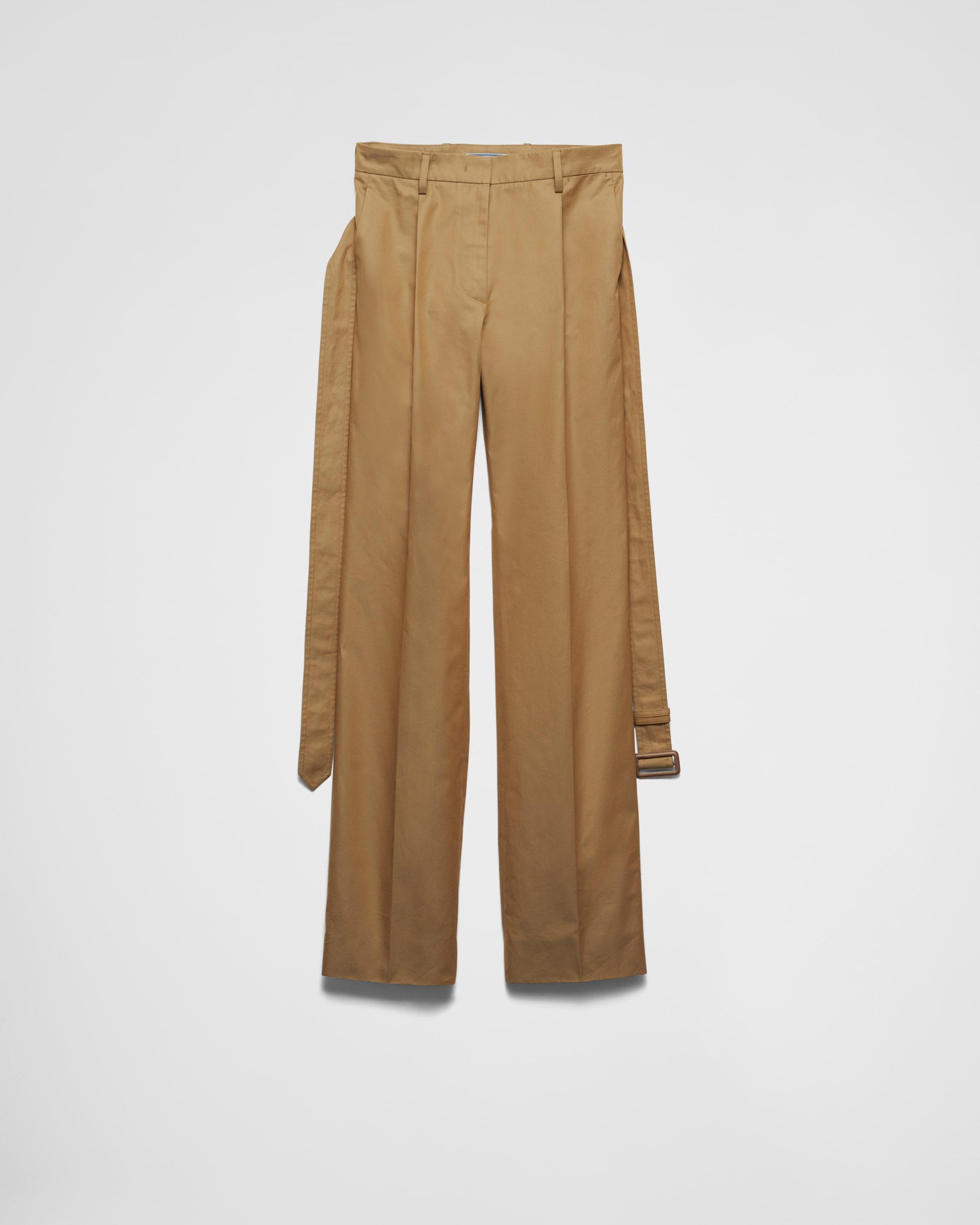 Cotton twill pants Product Image