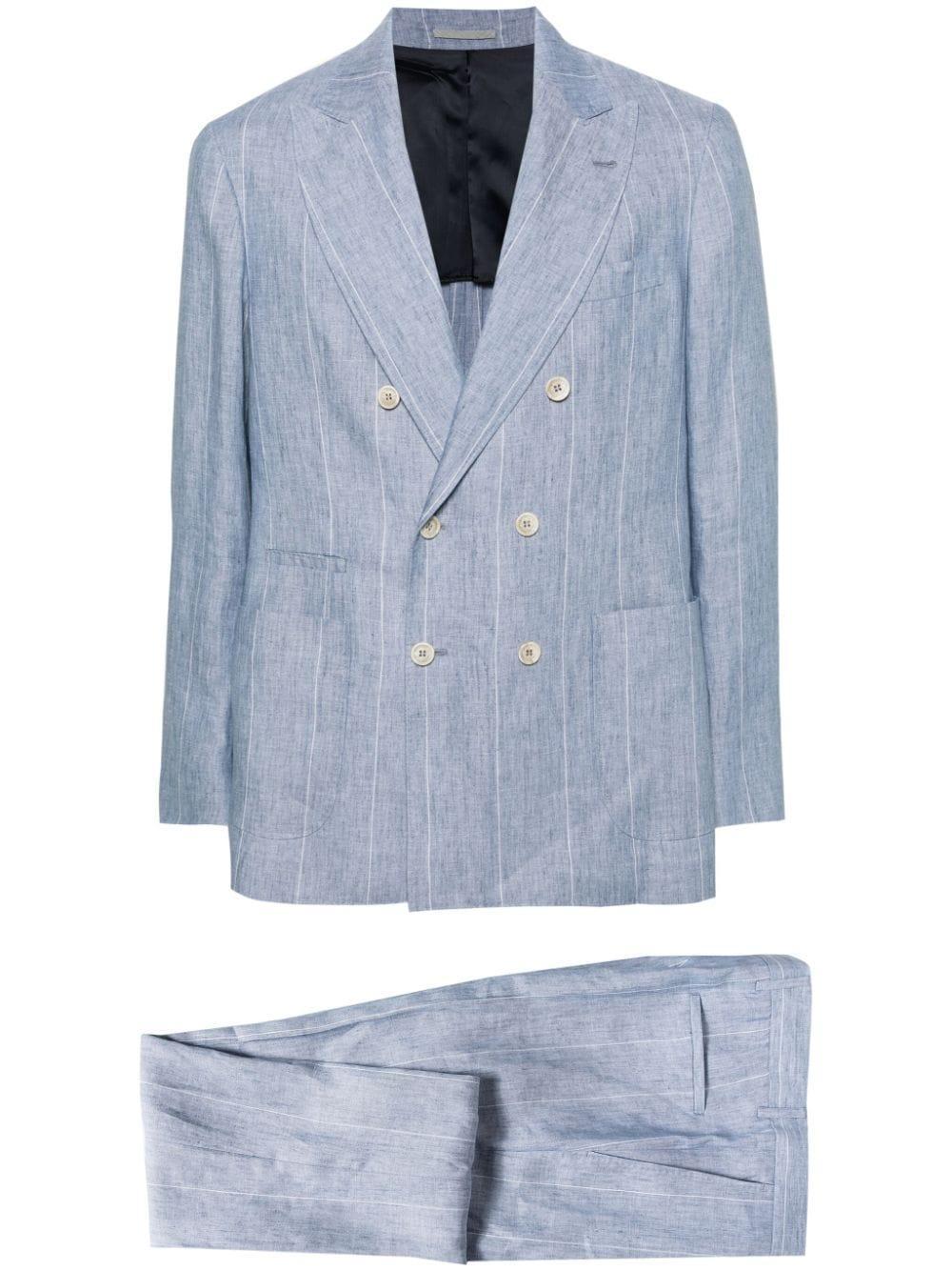 BRUNELLO CUCINELLI Suit In Blue Product Image