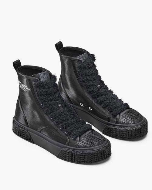 The High Top Satin Sneaker product image