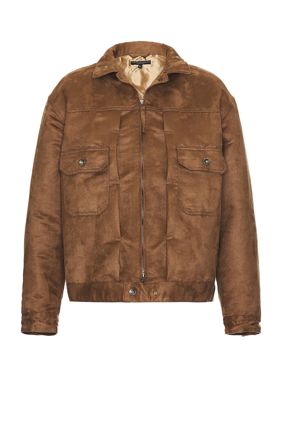 Engineered Garments Trucker Jacket Brown. (also in ). Product Image