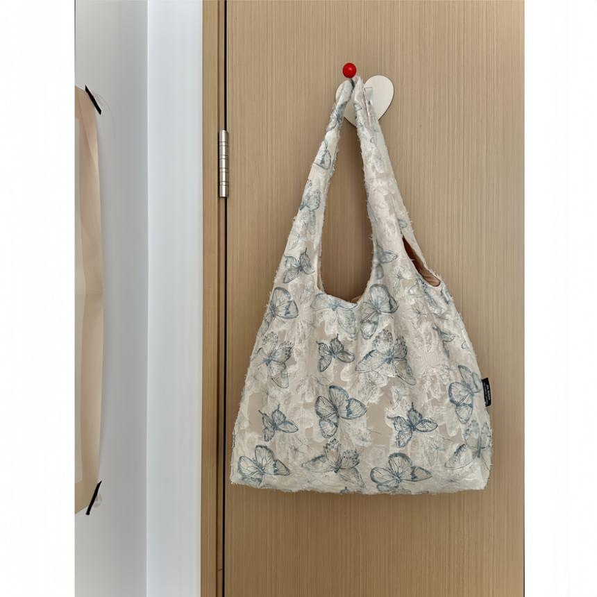 Butterfly Print Tote Bag Product Image