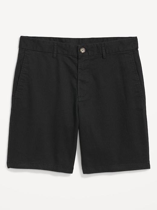 Slim Built-In Flex Rotation Chino Shorts -- 8-inch inseam Product Image