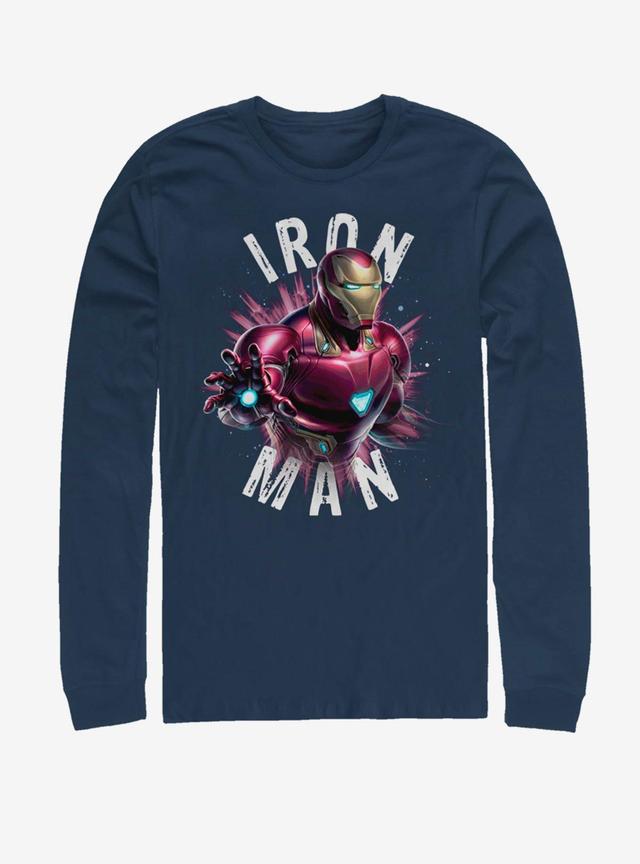 Marvel Avengers: Endgame Iron Man Burst Long-Sleeve T-Shirt Product Image