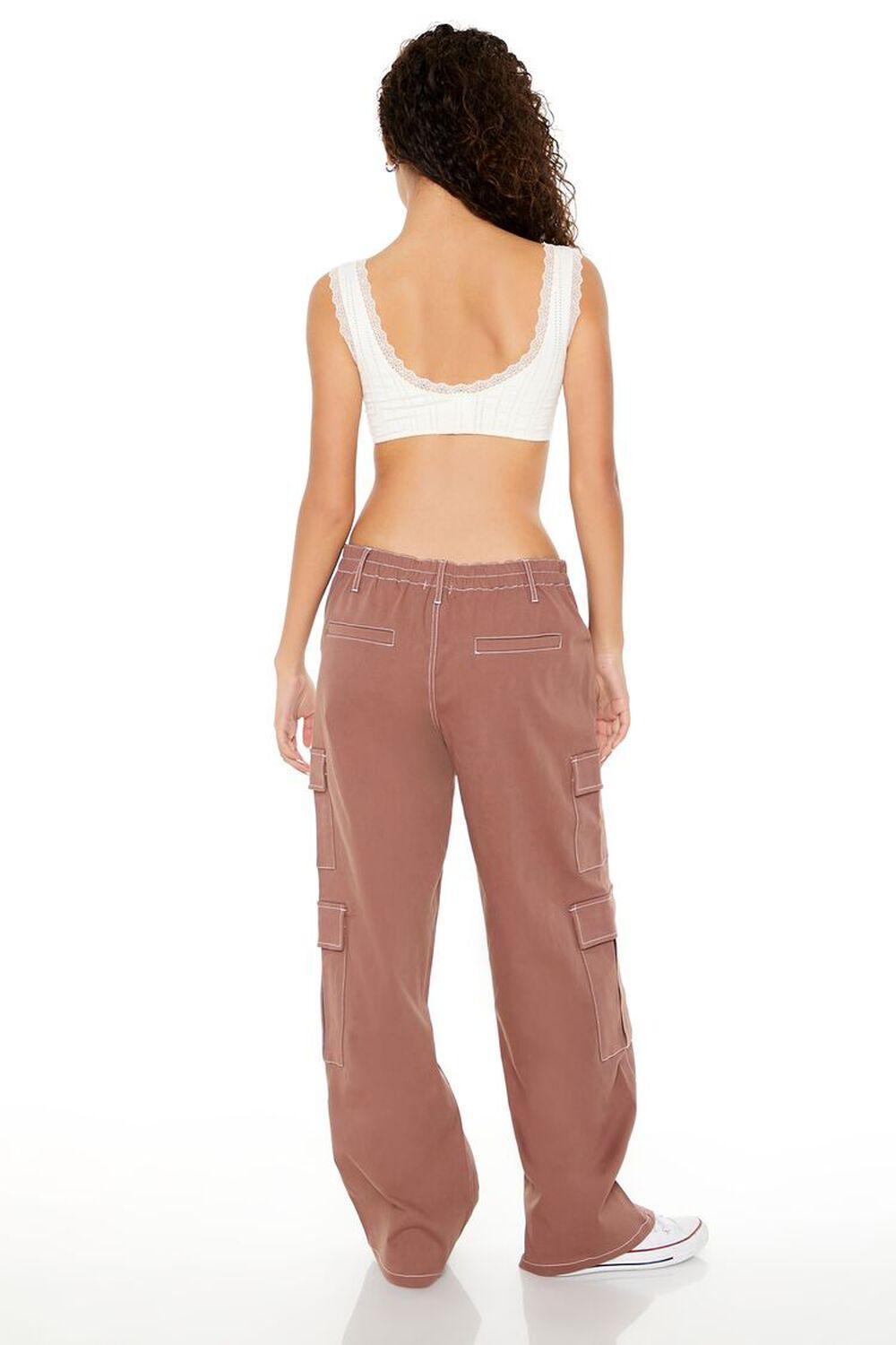 Wide-Leg Cargo Pants | Forever 21 Product Image