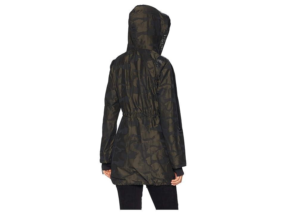 Camo-Print Hooded Anorak Jacket Product Image