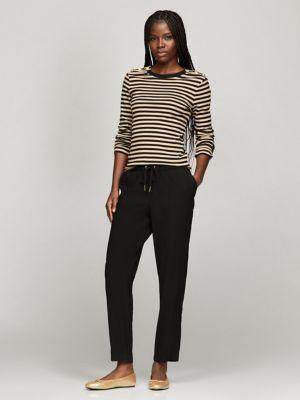 Stripe Gold-Button Favorite T-Shirt Product Image