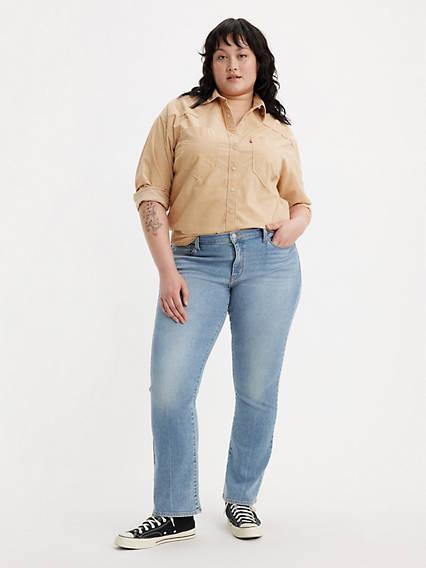 Levis Classic Bootcut Womens Jeans (Plus Product Image