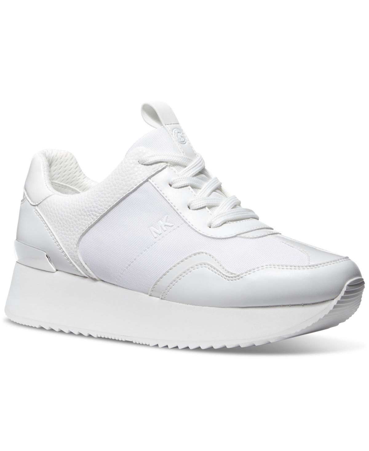 Michael Michael Kors Womens Raina Lace-Up Trainer Running Sneakers Product Image