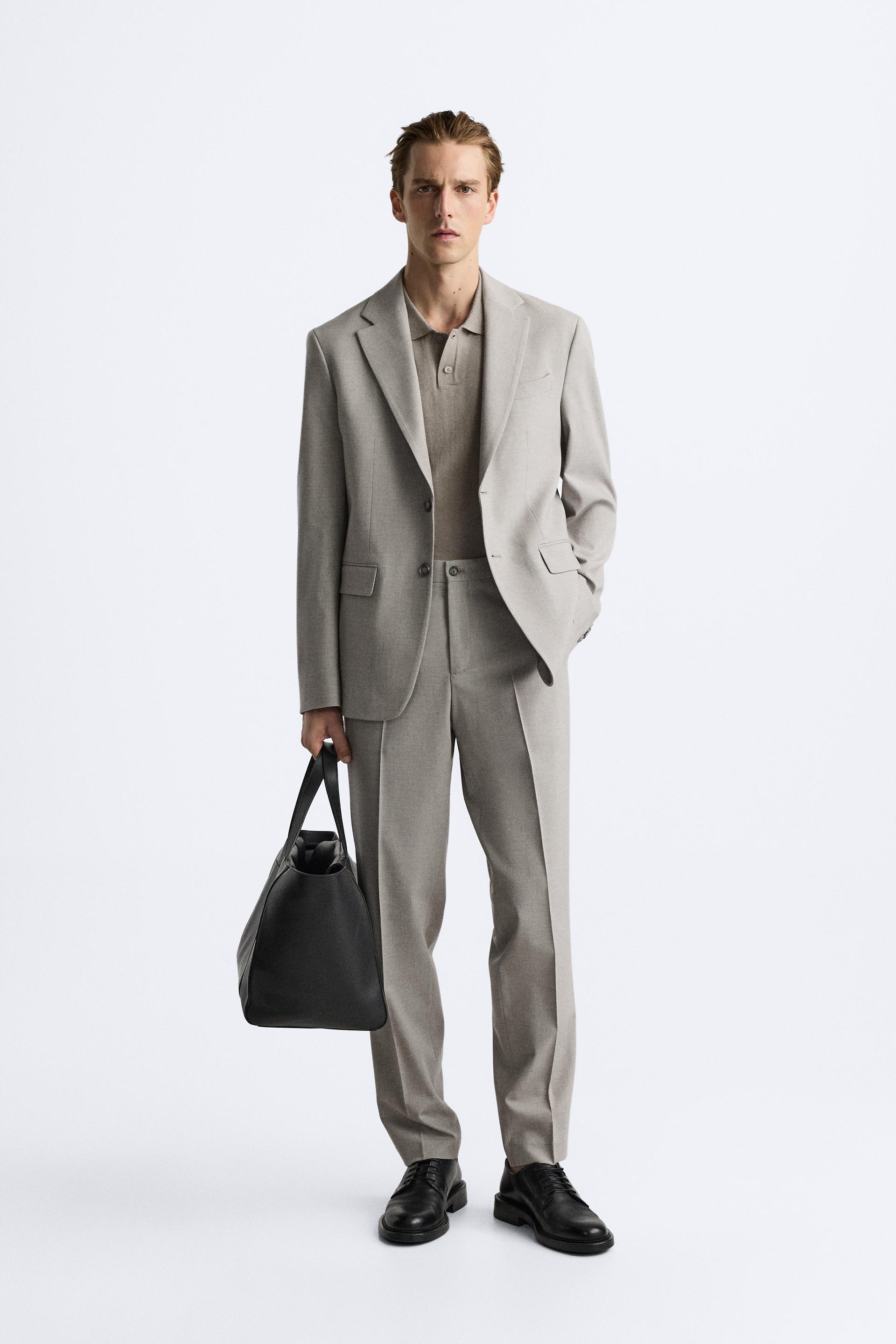 TEXTURED SUIT JACKET Product Image