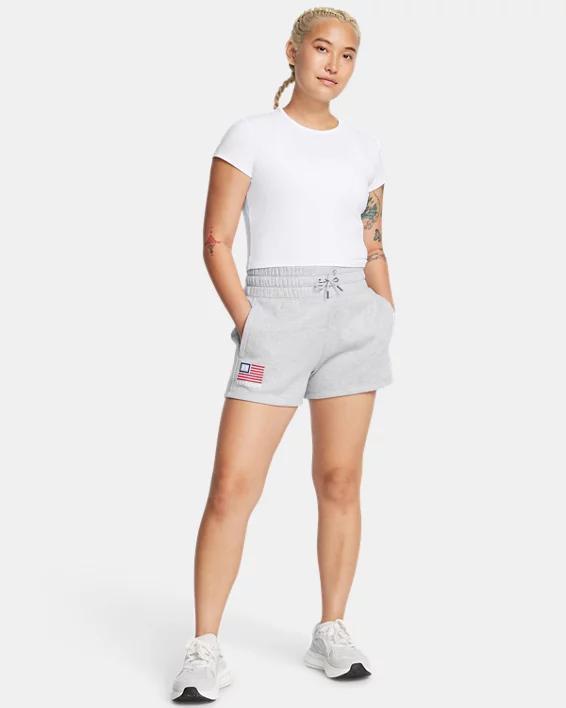 Women's UA Freedom Fleece Shorts Product Image