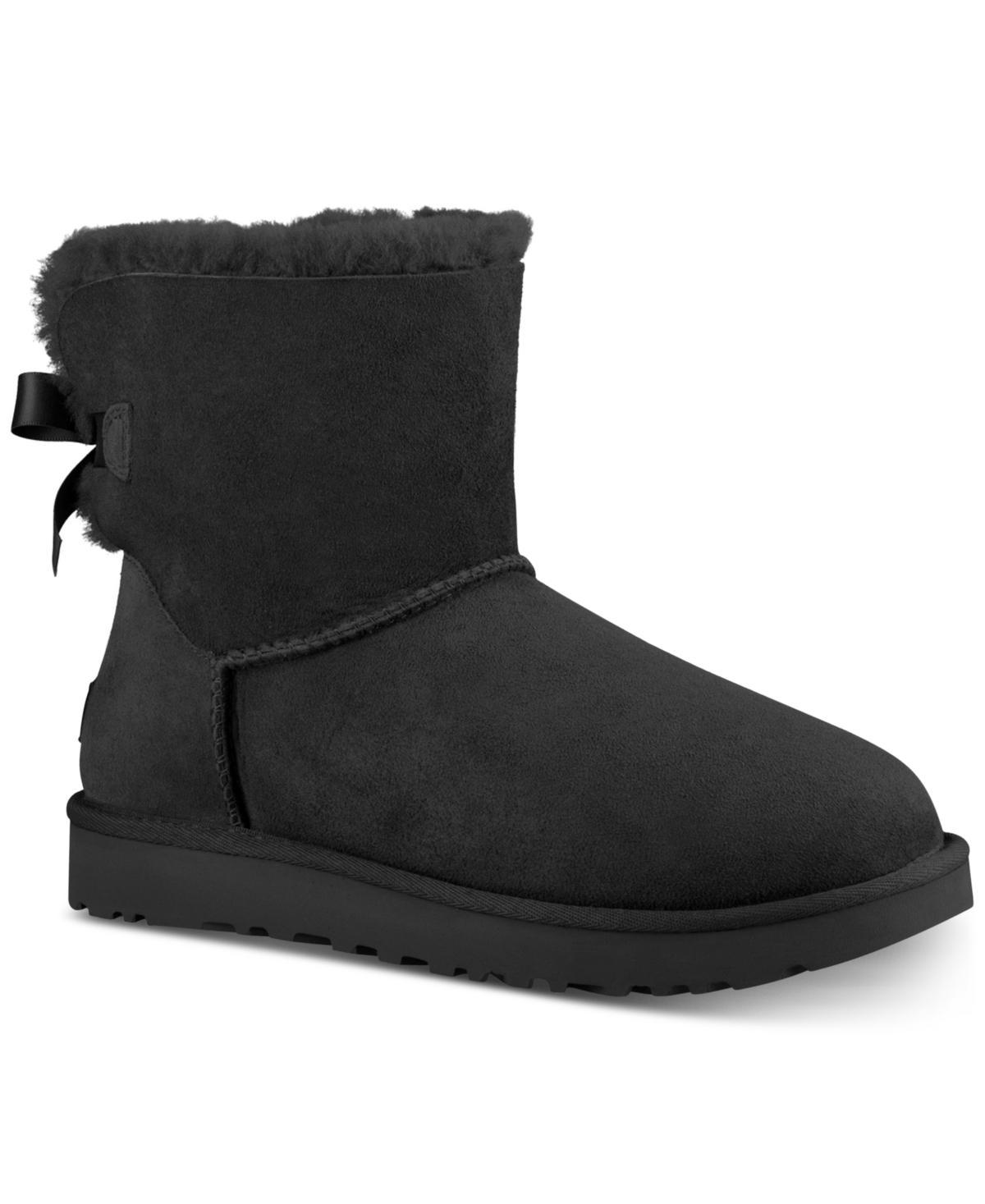 Mini Bailey Bow II Shearling Fur Boots Product Image