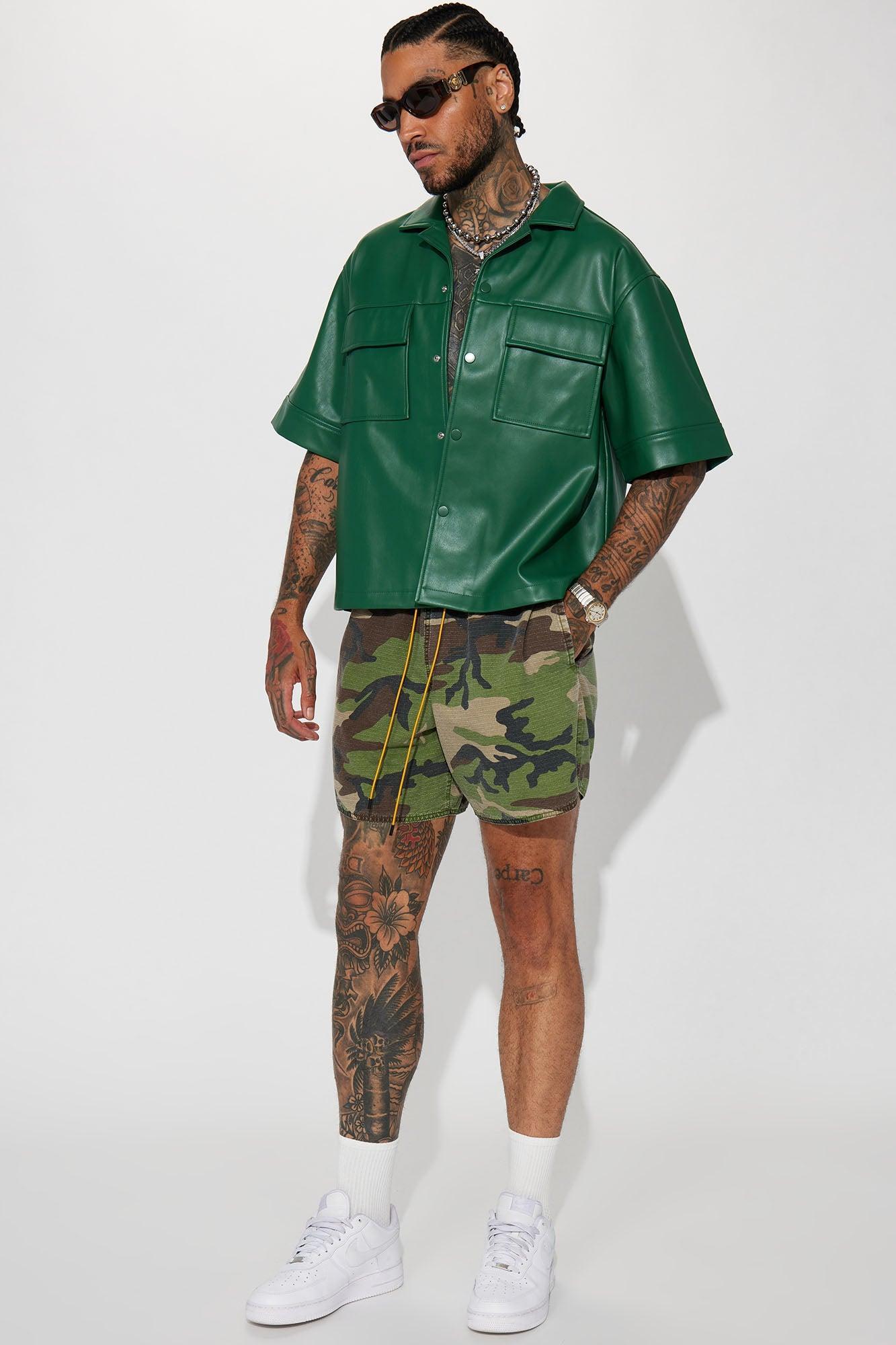 Games Calling Warmup Shorts - Camouflage Product Image