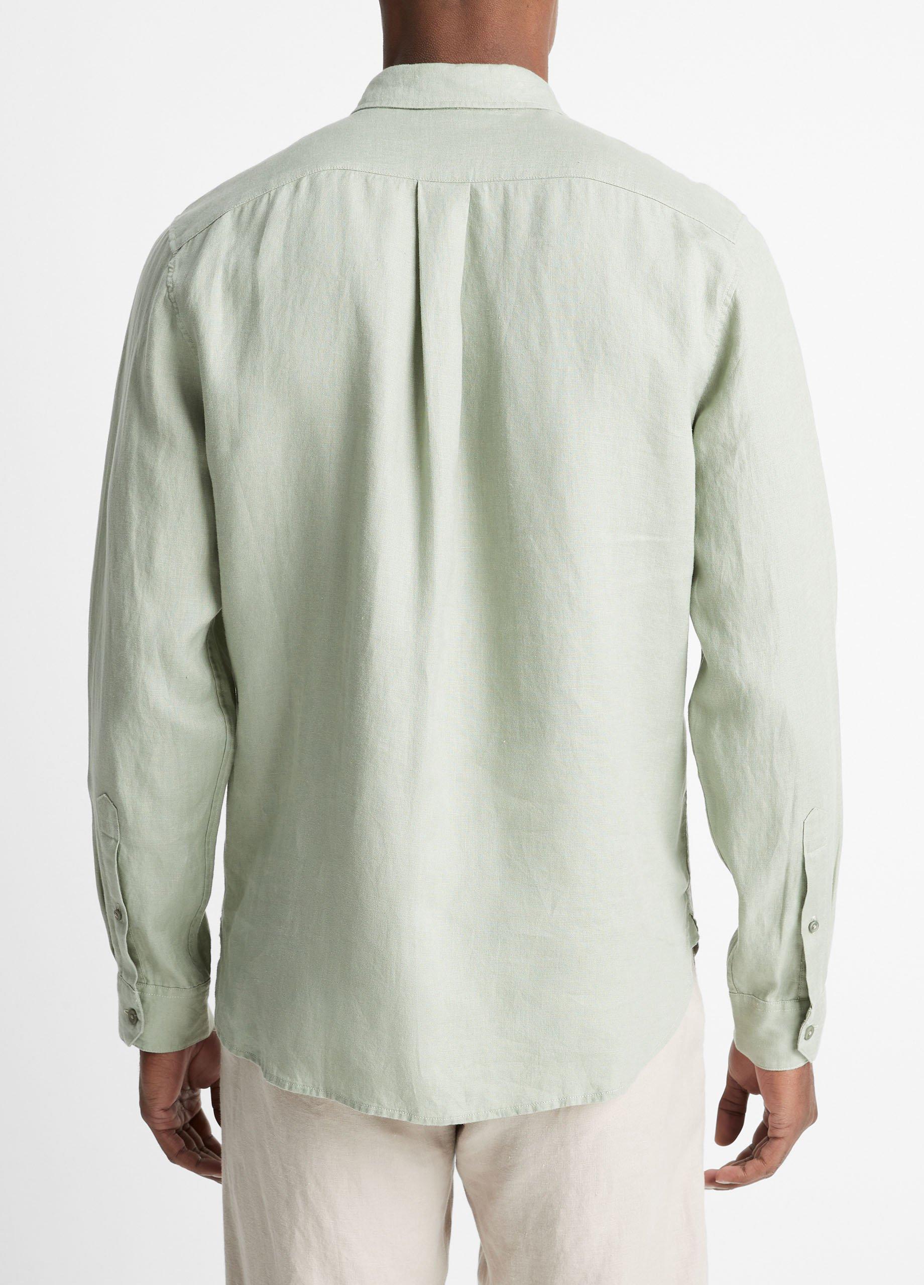 Linen Long-Sleeve Shirt Product Image