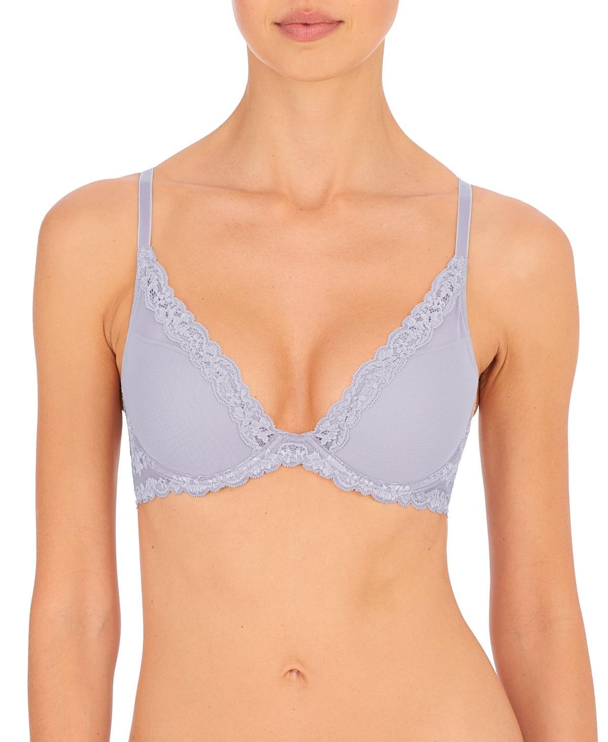 Natori Womens Feathers Luxe Contour Underwire Bra Product Image