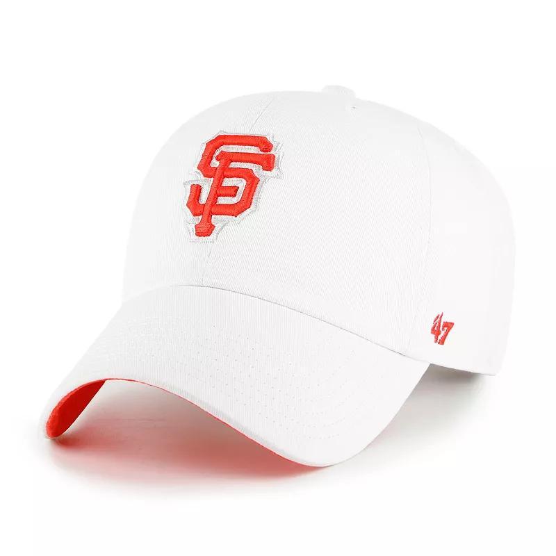 Mens 47 San Francisco Giants Area Code City Connect Clean Up Adjustable Hat Product Image