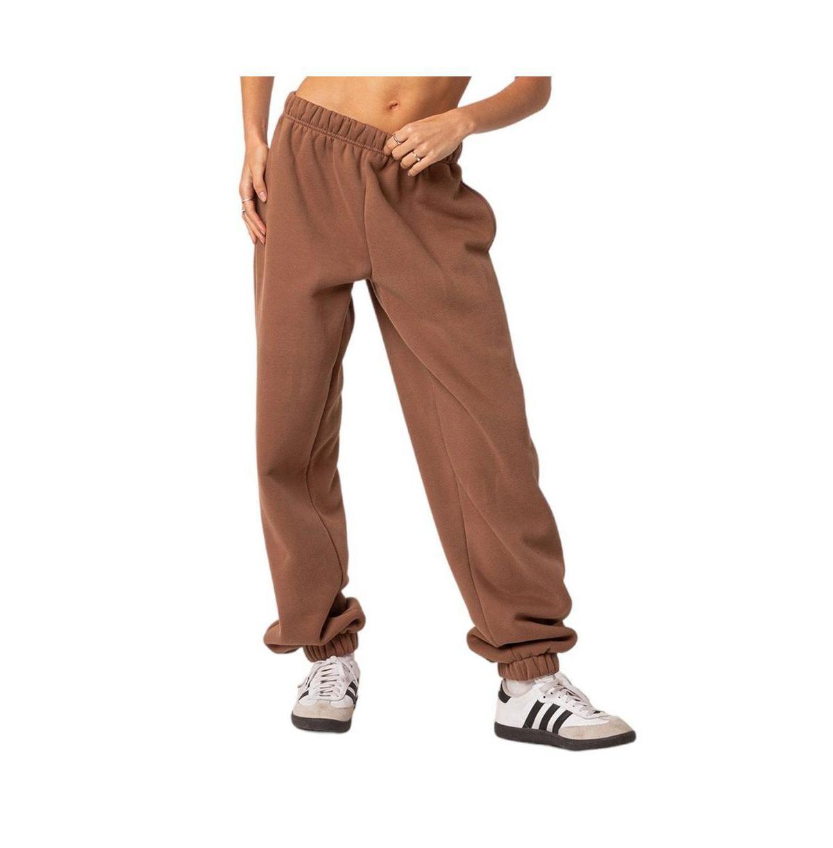 Edikted Womens Clark Oversized Sweatpants Product Image