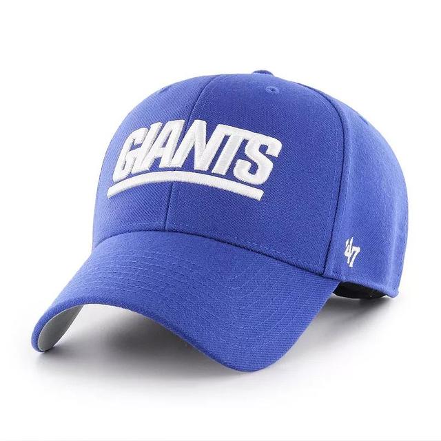 Mens 47 Brand Royal New York Giants Mvp Adjustable Hat Product Image