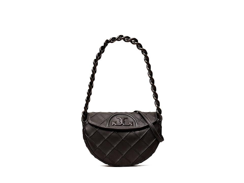 Tory Burch Mini Fleming Soft Crescent Shoulder Bag Product Image