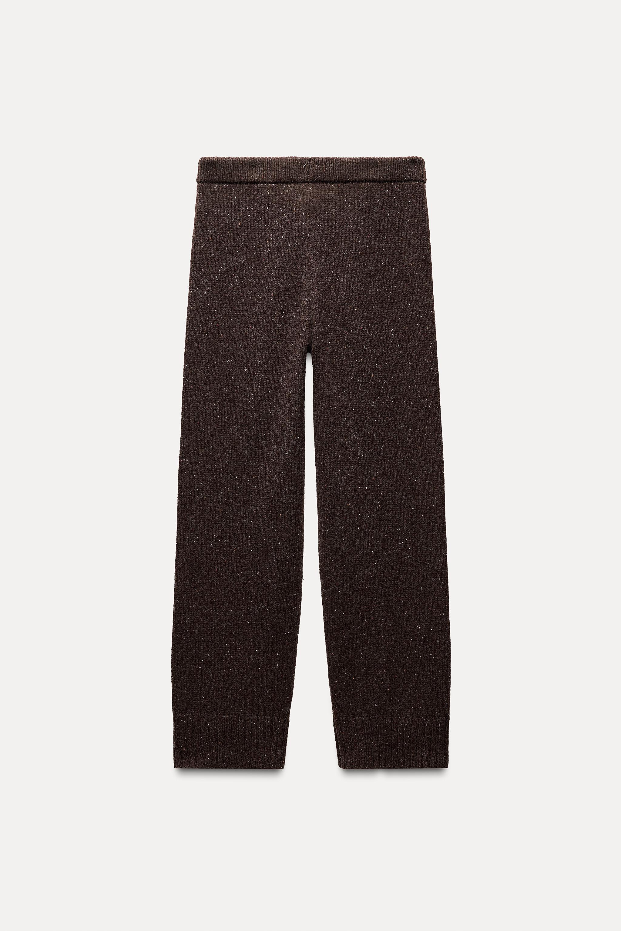 STRAIGHT LEG KNIT PANTS Product Image