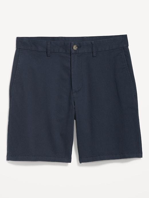 Slim Built-In Flex Rotation Chino Shorts -- 8-inch inseam Product Image