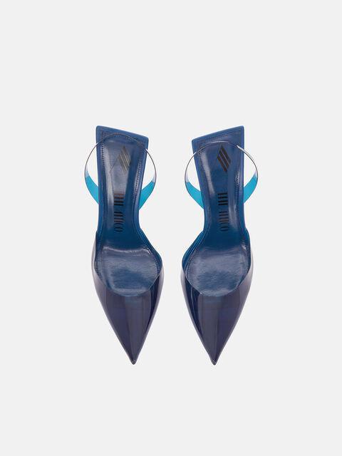 ''Ester'' electric blue slingback Product Image