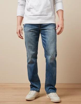 AE AirFlex+ Distressed Original Bootcut Jean Product Image