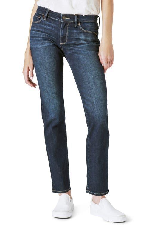 Lucky Brand Sweet Straight Mid Rise Straight Leg Jeans Product Image