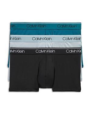 Calvin Klein 3-Pack Low Rise Microfiber Stretch Trunks Product Image