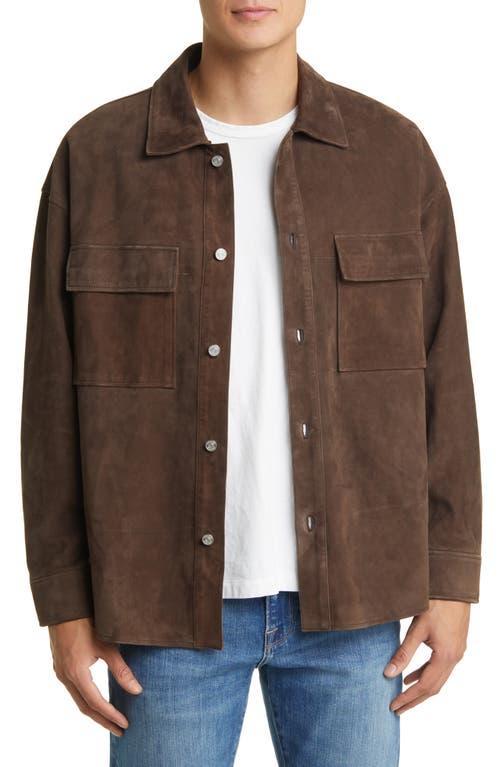 Mens Clean Suede Shirt Product Image