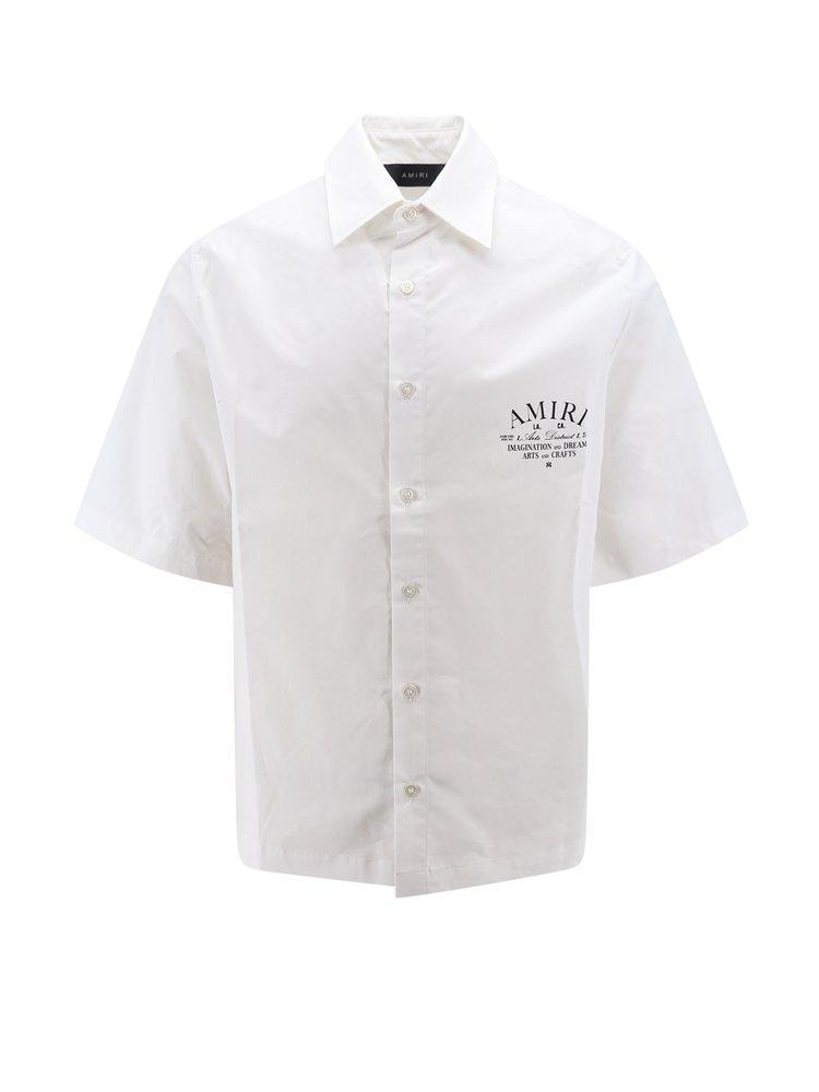 Logo Printed Short In White Product Image