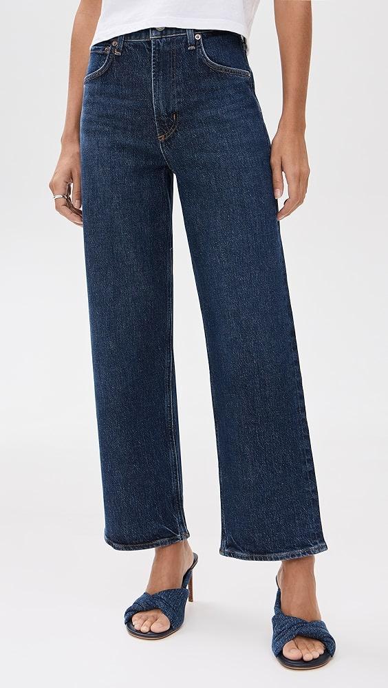 AGOLDE Ren: High Rise Wide Leg Jeans | Shopbop Product Image