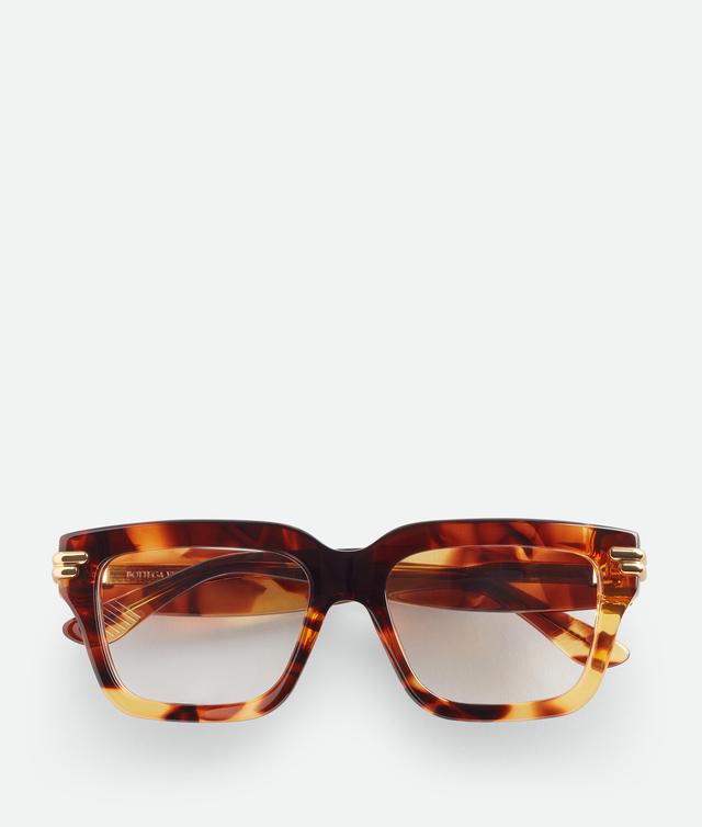 Mitre Square Eyeglasses in Havana/transparent Product Image