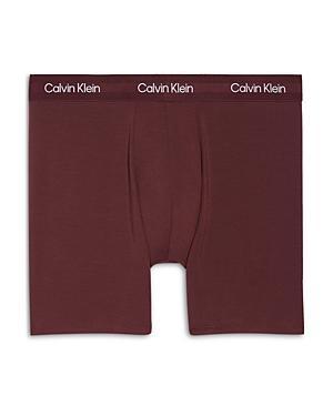 Calvin Klein Mens Ultra-Soft Modern Trunk - Red - S Product Image