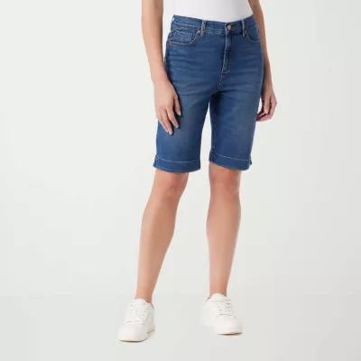 Gloria Vanderbilt Womens High Rise Bermuda Short Product Image