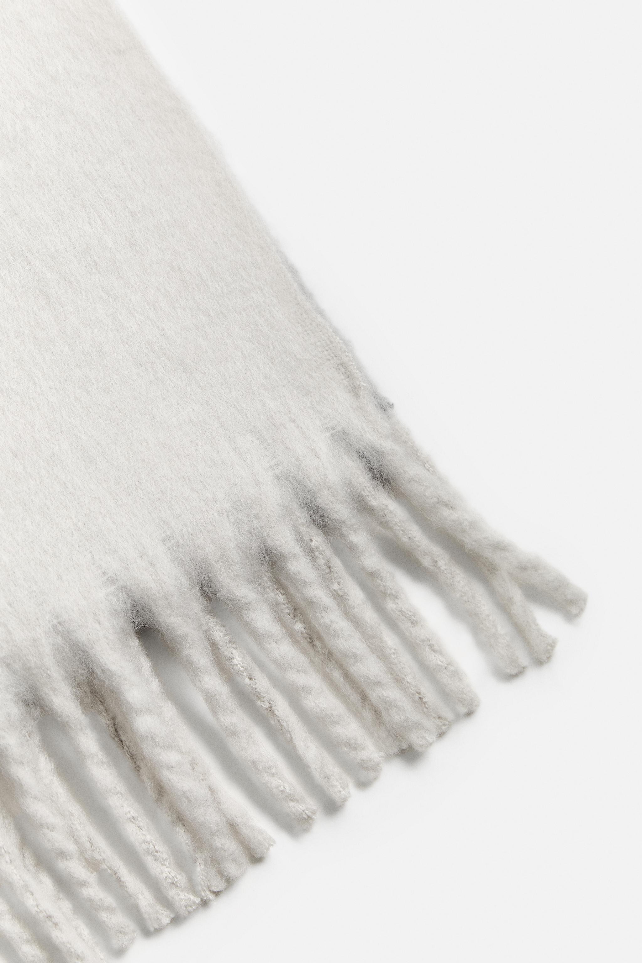 BRUSHED TEXTURED SCARF Product Image