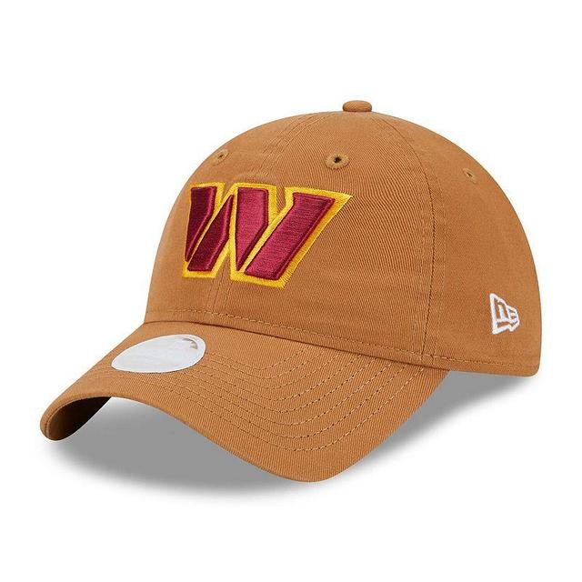 Womens New Era Brown Washington Commanders Main Core Classic 2.0 9TWENTY Adjustable Hat Product Image