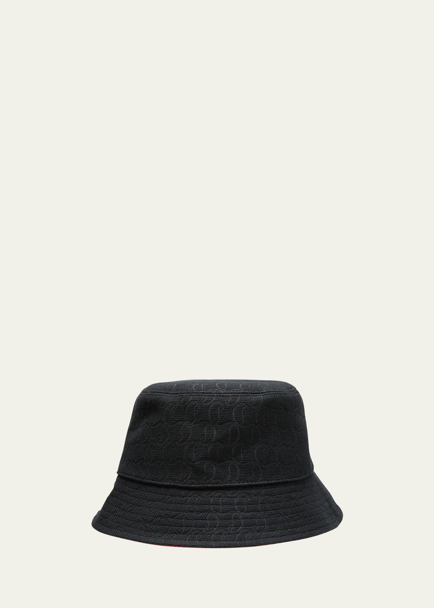 Mens Bobino Jacquard Monogram Bucket Hat Product Image