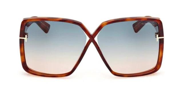 TOM FORD Eyewear Yvonne Oversized Sunglasses In Multi Product Image