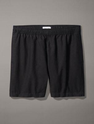 Linen Blend Pull-On Shorts Product Image