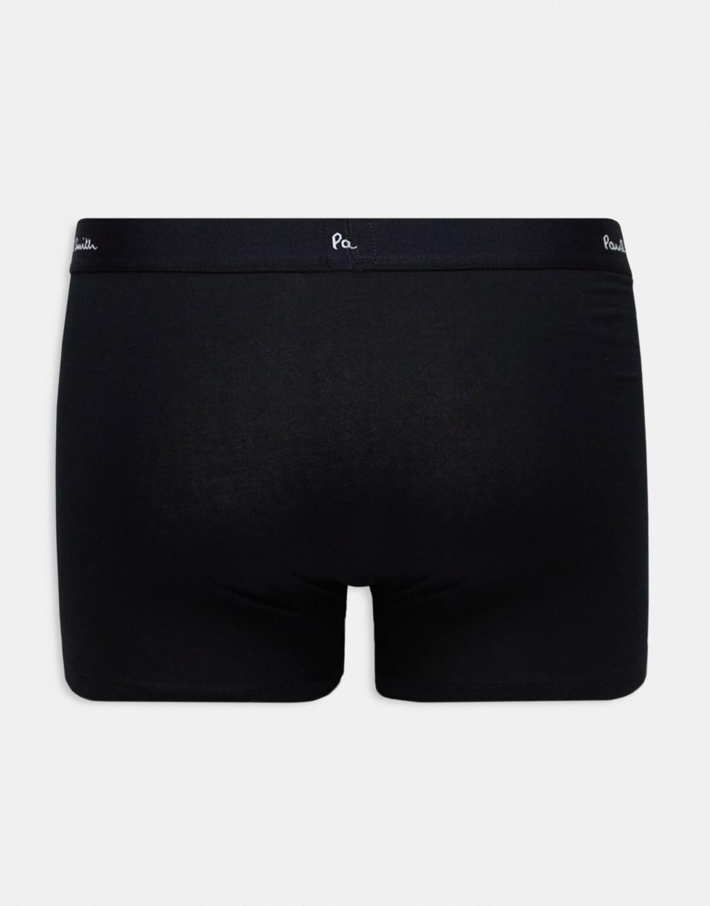 Paul Smith 5 pack trunks in black logo waistband Product Image