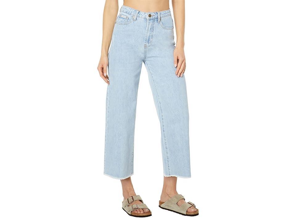 Rip Curl Sparrows Crop Wide Leg Pants (Light ) Women's Casual Pants Product Image