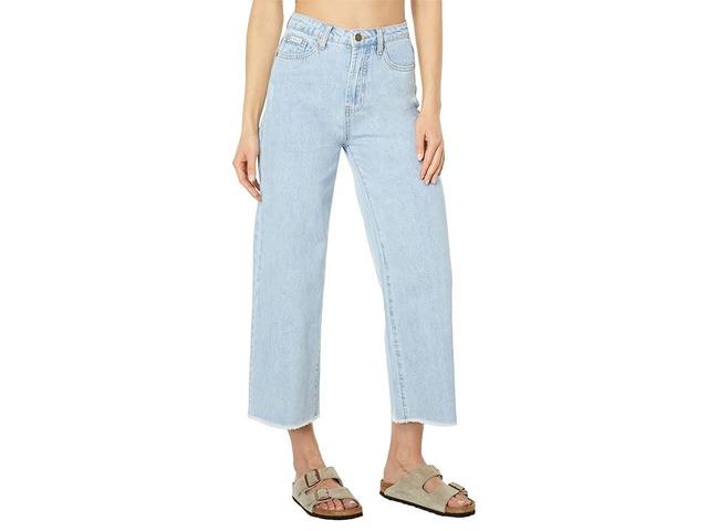 Rip Curl Sparrows Crop Wide Leg Pants (Light ) Women's Casual Pants Product Image