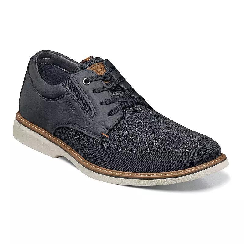 Nunn Bush Otto Knit Mens Oxford Shoes Grey Product Image