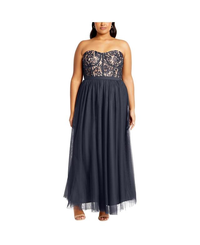 City Chic Womens Sweet Beauty Maxi Dress Product Image