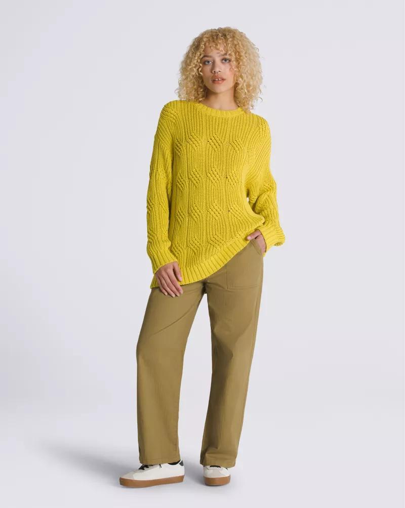 Suzie Cable Crew Sweater Product Image