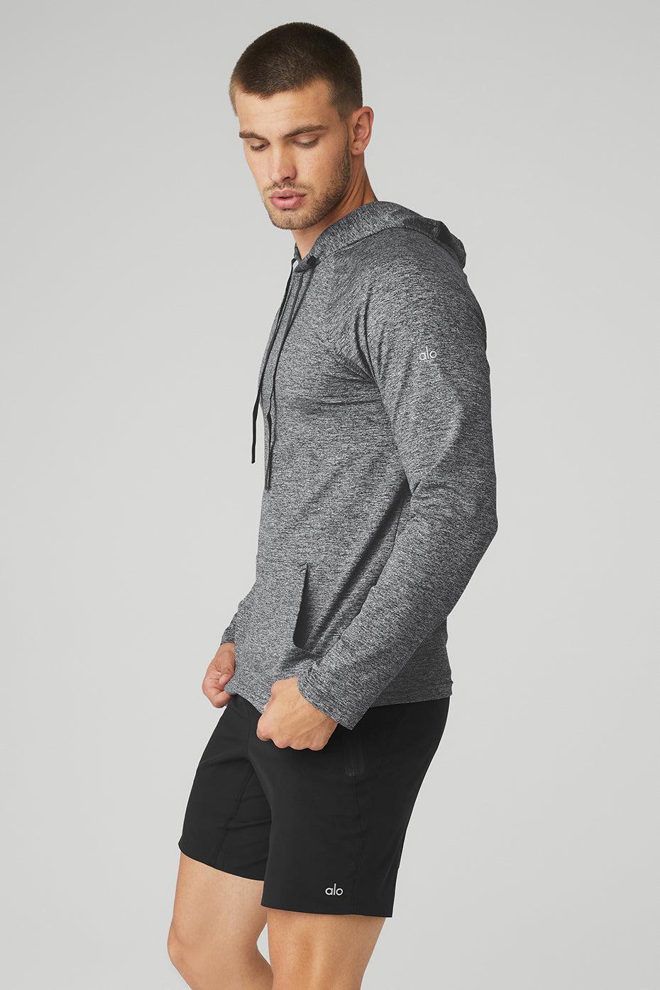 The Conquer Hoodie - Graphite Marl Male Product Image